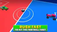 Hyper Rush Ball: Cartoon Car Football Challenge Screen Shot 2