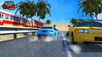 Car Vs Train - Racing Games Screen Shot 1