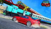 Car Vs Train - Racing Games Screen Shot 8