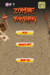 Zombie Smashing : Offline Zombie Fighting war game Screen Shot 10