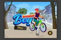 Newspaper Boy - Relive 90's Old school game Screen Shot 1