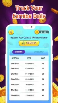 Spin and Win - Earn Daily Cash Screen Shot 0