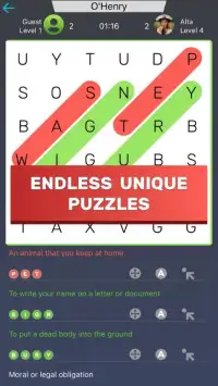 Word Search Clash - Word Finder Puzzle Screen Shot 2
