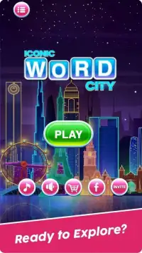 Iconic Word City Game: Swipe, Connect & Make Words Screen Shot 9