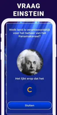 Miljonair 2019 - Nederlands Online Trivia Quiz Screen Shot 0