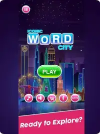 Iconic Word City Game: Swipe, Connect & Make Words Screen Shot 9