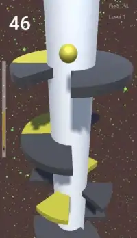 Helix Jump Spiral Ball Balance Screen Shot 0