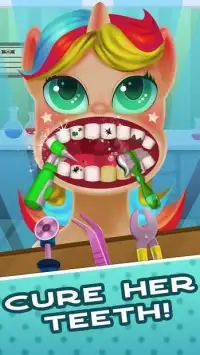 Tiny Pony Unicorn Dentist SIMULATOR Screen Shot 0