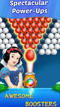 New Princess Bubble Shooter - Bubble Princess Game Screen Shot 1