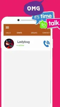 Chat With * Ladybug Miraculous Live - Prank Screen Shot 2