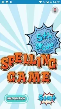 5th Grade Spelling Games for Kids FREE Screen Shot 1