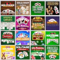 Card Games Free - Gin Rummy, Solitaire, Blackjack
