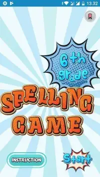 6th Grade Spelling Games for Kids FREE Screen Shot 1