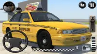 Drive Taxi Sim - Amazing City 2019 Screen Shot 0