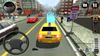 Drive Taxi Sim - Amazing City 2019 Screen Shot 1