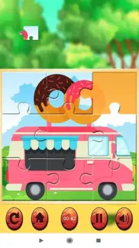 Kids Vehicle Jigsaw Puzzle Screen Shot 5