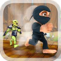 Stickman Ninja Kid Jungle Warrior