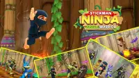 Stickman Ninja Kid Jungle Warrior Screen Shot 6