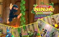 Stickman Ninja Kid Jungle Warrior Screen Shot 0
