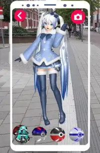 PocketGirl Vocaloid AR Dance Anime Hatsune Miku Screen Shot 2
