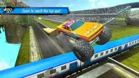 Train vs Car Racing 3D Screen Shot 0