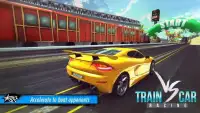 Train vs Car Racing 3D Screen Shot 2