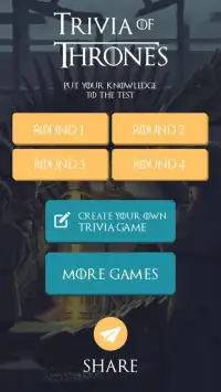Trivia of Thrones - GOT Multiple Choice Questions Screen Shot 2