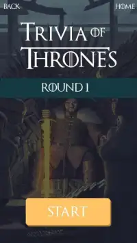 Trivia of Thrones - GOT Multiple Choice Questions Screen Shot 0