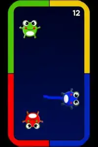 swipe Frogs colors Screen Shot 1