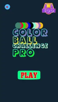 Color Ball Challenge Pro Game Screen Shot 3