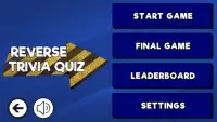 Trivia Game Reverse Quiz Screen Shot 7