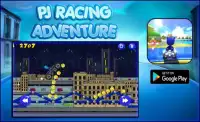Super Blue adventure racing Screen Shot 1