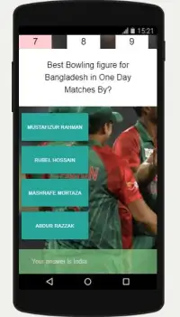 Bangladesh Cricket Team Quiz And Trivia Screen Shot 0