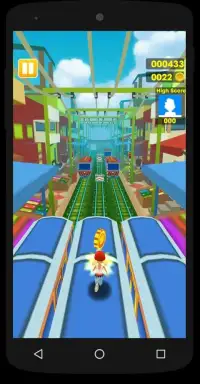 Subway Train Surf Rush 3D Screen Shot 1