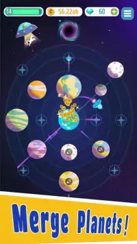 Merge Planet: Space Idle Tycoon Screen Shot 4