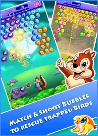 Bubble Shooter Birds Rescue Screen Shot 1