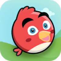 Rolling Bird - Red Ball Bird Jump
