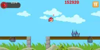 Rolling Bird - Red Ball Bird Jump Screen Shot 1