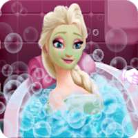 Elsas Beauty Bath - Dress up games for girls/kids
