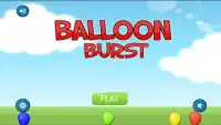 Balloon Burst Kids Game Screen Shot 1