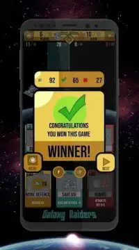 Galaxy Raiders - space cards - offline card game Screen Shot 3