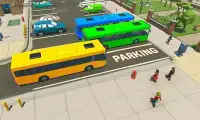 Passenger Bus City Coach Parking Simulator Screen Shot 1