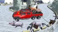 Jungle Animals Cargo Transport 6X6 Truck 2019 Screen Shot 3