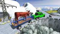 Jungle Animals Cargo Transport 6X6 Truck 2019 Screen Shot 4