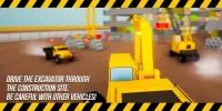 Excavator Real Simulator - Building Constructions Screen Shot 1