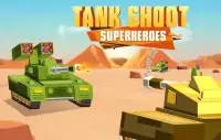 3d Tank Shoot Superheros Screen Shot 1