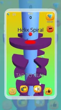 Helix Spiral Jump Screen Shot 5