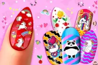princess nail art salon- Fashion nail paint makeup Screen Shot 4