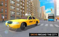 City Taxi Drive Parking Game 3D Screen Shot 2