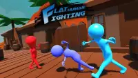 Stick Man Fighting: Flat Fall Di Lantai 2018 Screen Shot 2